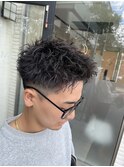 ピンパーマ　ショート
