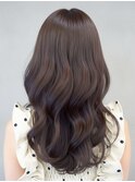 暗め◎イルミナアッシュベージュロング透明感◎ブリーチなし