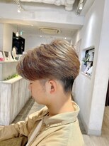 モードケイズ 調布店(MODE K's)&nbsp;刈り上げセンターパート_リバースセンターパートサーフカール