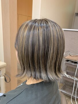 アルターリール(aL ter Rire) 着物ヘア/ダークアッシュ/似合わせカット/鎌取/福原遼華