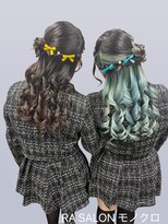 アールエーサロンモノクロ 秋葉原(RA SALON モノクロ)&nbsp;【ふたごヘア】くるみちゃんヘア