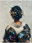 成人式　ヘアセット