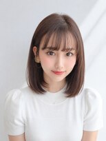 カミガミ 名古屋栄(KAMIGAMI) シースルーバング×韓国ボブ