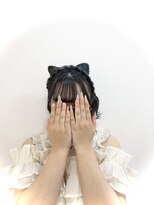 ルート(Ru-t)&nbsp;編み込みカチューシャ猫耳