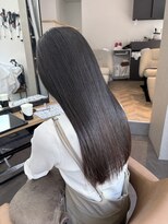 ヒストリー 元住吉(History) うるツヤ美髪ストレート 髪質改善ロング