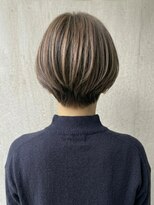 リトマス 二子玉川(litmus) ハンサムショート/シースルーバング/二子玉川 30代 40代/ボブ