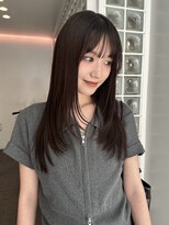 フィルムス 横浜(FILMS+) くびれレイヤー/オリーブベージュ/顔周り/シースルー/横浜+