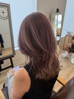 ヘアーサロン リアン 熊谷2号店(hair salon Rien)&nbsp;ピンクブラウン♪