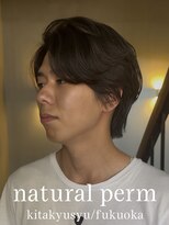 マーシー(MAAAAAC)&nbsp;ナチュラルセンターパート×ニュアンスパーマ