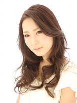 プラセル (placer) 空気感たっぷりの大人レイヤーカールヘア