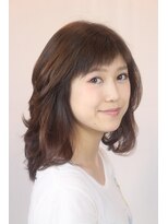 ボージュ (VOSGES)&nbsp;ナチュラルレイヤーミディ無造作ウェーブ