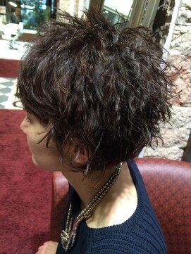 アース 南福島店(HAIR&MAKE EARTH) オリジナルショートパーマ