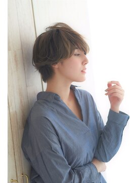 ノアパルフェ 銀座(noah parfait) 大人可愛い耳かけショート