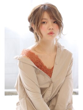 ヘアリゾート バレンタイン(hair+resort valentine) ツインガーリーアレンジ