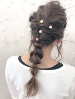 プライズ 錦糸町北口店(prize) 編みおろしヘア簡単アレンジ錦糸町北口