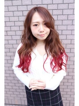 リア(Lia by KENJE) Lia&汐見悠佑 インパクトインナーカラー