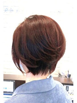 アメイジングヘアー 美沢店(AMAZING HAIR) 【AMAZING HAIR美沢店/桜井】エレガント ショートボブ