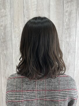 シエル 立川店(CIEL) インナーカラー×ピンクレッド×ボブ【CIEL×maki】