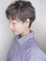 モリオフロムロンドン 原宿本店(morio from London) 【morio原宿】大人かわいい外国人風くせ毛パーマ ショートヘア