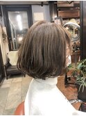 ハニーシルバー×ゆるふわボブ