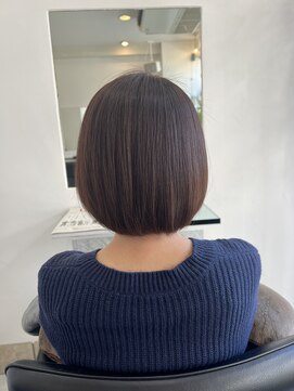 オトロ 自由が丘奥沢(Otro) 前髪/マチルダボブ/ピンクベージュ/インナーグレージュ/自由が丘