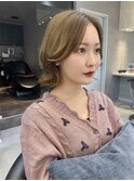 韓国ボブ、くびれボブ、タンバルモリ、くびれヘア