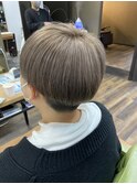 刈り上げマッシュショート