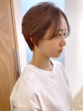 ヘアーブレイス(hair brace) ベージュにピンクとシルバーをミックスして【菅野竜矢】