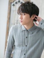 メンズヘア ビーセカンド 草加店(MENS HAIR B-2)&nbsp;ラフ感で遊ぶ！グレイアッシュ韓国マッシュP