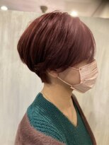 ヘアーリゾートガーデン 南林間店(Hair Resort Garden)&nbsp;アシメがクールなチョコレートハンサムショート