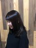カット+縮毛矯正+髪質改善トリートメント　￥15000