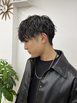 ピープスアンドスー 表参道 渋谷(Peeps&Suu.) メンズカット ツイストスパイラルパーマ ツーブロック マッシュ