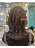 20代30代◎似合わせミディアムレイヤーROMMY.荻野
