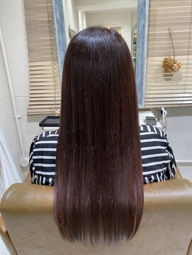 フレーム へアアンドトリートメント 天王寺北口店(FRAME) ピンクブラウン