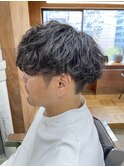 【Lond GULLMANSEIYA】MEN'S HAIR/波巻きスパイラルパーマ