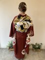 ヘアー アンド リラックス レーヴ 臼井店(Hair&Relax reve) ヘアセットと振袖の着付け