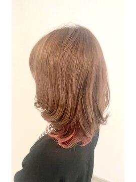 アナログノイ(analog noi) 大人女性にも合うインナーカラー