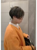 大人ハイライトのハンサムショート　20代30代40代