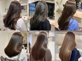 SCENE【シーン】天神今泉/ショート/ボブ/レイヤー/イルミナカラー/髪質改善/縮毛矯正