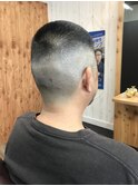 坊主フェードカット