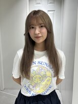 ゼスト 八王子店(ZEST) ミルクティーベージュ/ケアブリーチ【藤野はるひ】