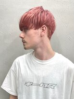 ギークス(GEEKS)&nbsp;【GEEKS渋谷】メンズハイトーン/ピンク/マッシュ/刈り上げ/小顔