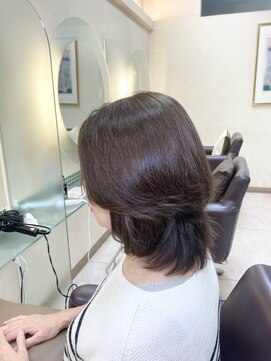 松本平太郎美容室 土浦パートワン(PART1) 大人ミディアムくびれスタイル　30代40代50代  土浦