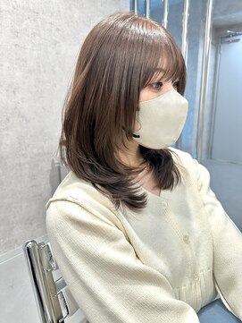 シー(shii..) 《shii.. /稲葉》#ショコラブラウン#髪質改善カラー#レイヤー