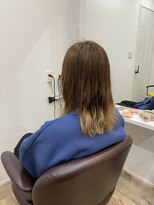 髪の家&nbsp;カット＋カラー＋ポイントカラー