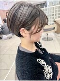 プチ刈り上げ耳掛けショートボブ