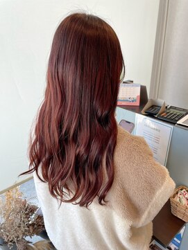 カルム ヘアー レーヴ(Calm hair reve) 【Utsumi】ツヤ髪！！ピンクブラン×ロング