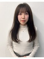 メルバイグラフ 梅田(mel by GRAFF) 可愛くなりすぎない大人顔まわりレイヤーカット