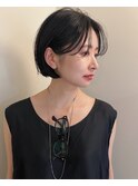 シースルーボブ