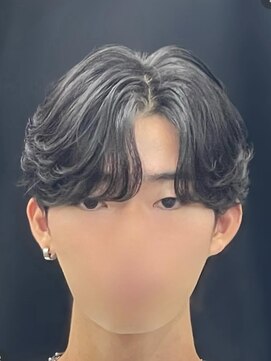 センス 渋谷 宇田川交番前(SENSE) 毛流れセンターパート/メンズパーマ/メンズカット/ニュアンス